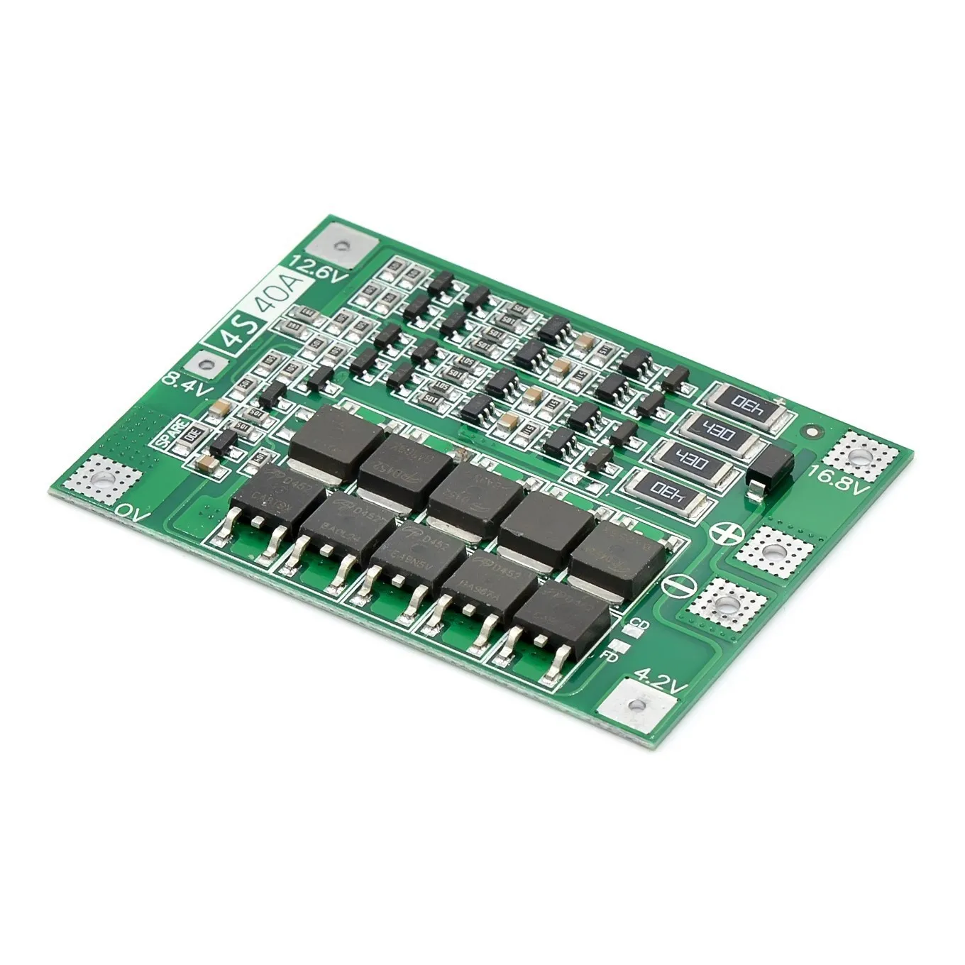 3S 4S 40A 60A Li-ion Lithium Battery Charger Protection Board 18650 BMS For Drill Motor 11.1V 12.6V/14.8V 16.8V With Balance - Image 5