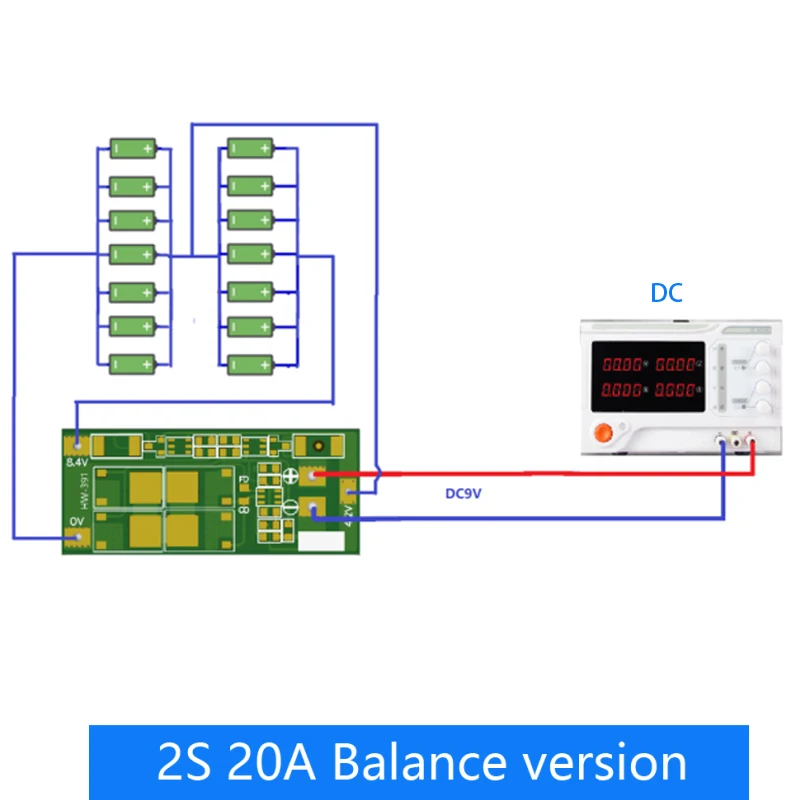 2S 3S 4S Li-ion Lithium Battery 18650 Charger Protection Board BMS 20A 25A 40A 60A Enhance Balance with Balance For Drill Motor - Image 5