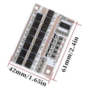 3S/4S/5S BMS 12V 100A Li-ion/LiFePO4 LMO Ternary Lithium Battery Protection Circuit Board Li-Polymer Balance Charging Module