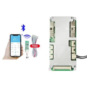 BMS JBD Smart BMS 7S to 17S 60A 80A 100A LiFePo4 Li-ion Battery Management System With BT UART RS485 CAN BMS 8S 10S 12S 13S 14S 16S