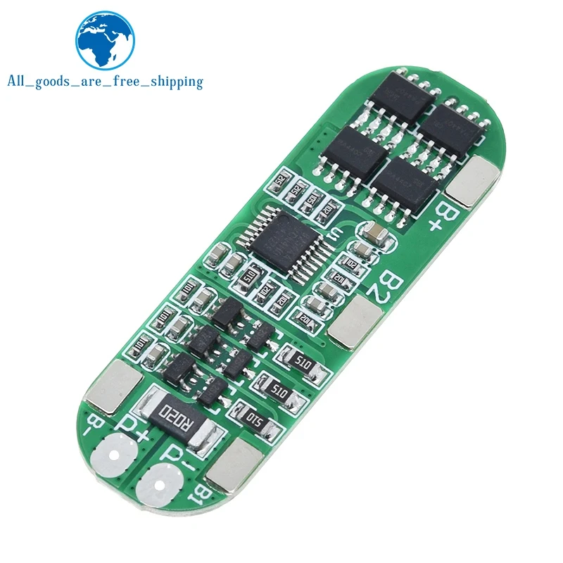1/5pcs 3S 10A 12V Lithium Battery Charger Protection Board For 18650 Li-ion Battery Cell Charging BMS 11.1V 12.6V With Balanced - Image 3