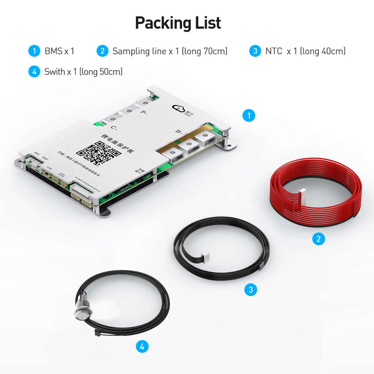 JIKONG Smart BMS JK-BD6A24S15PD 8S-24S Li-ion/Lifepo4/LTO Batteries 0.6A Balancing Current 150A Charge Discharge Battery JKBMS - Image 4