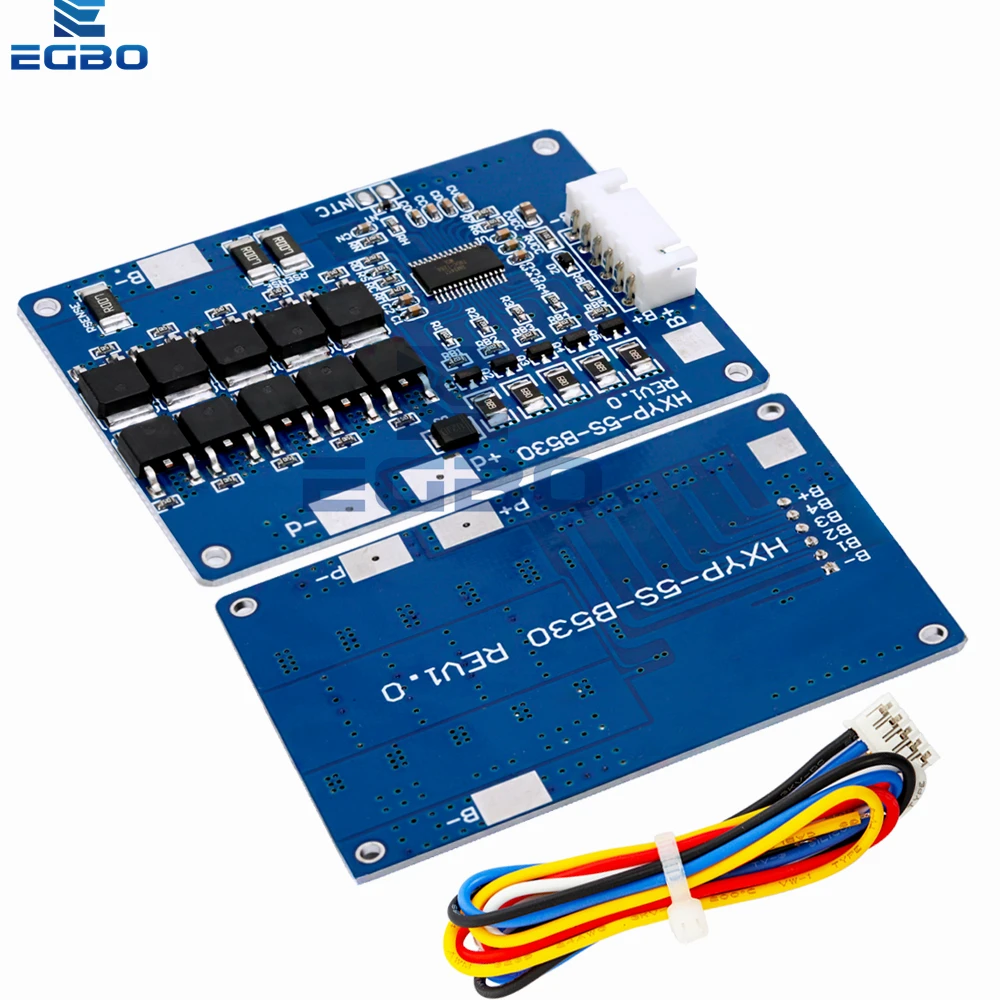 1~5PCS 5S 18V 21V 30A 45A BMS Lithium Battery Charging Protection Board NTC ,Balancing Function, and Temperature Protection - Image 6
