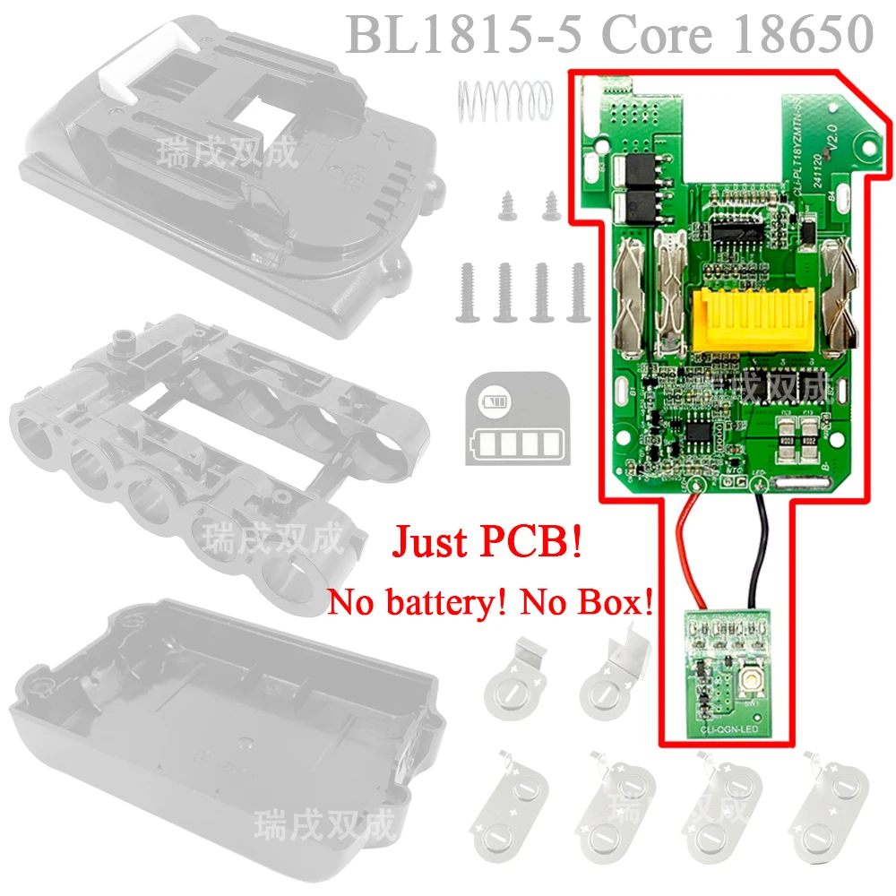 BL1830 BL1815 Lithium Battery Charging Protection Circuit Board PCBA BMS for Makita 18V Battery Chip BL1860 Control Motherboard - Image 6