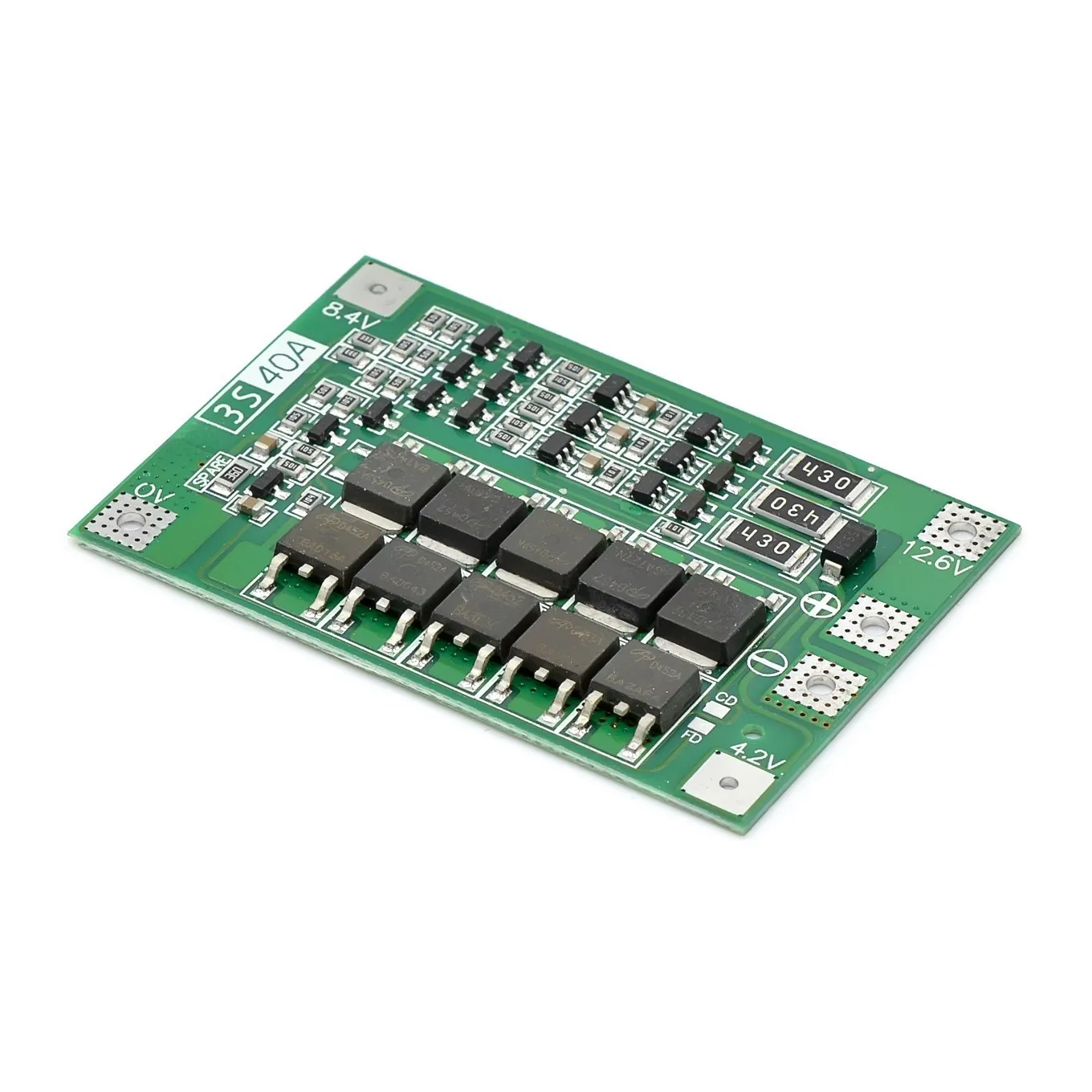 3S 4S 40A 60A Li-ion Lithium Battery Charger Protection Board 18650 BMS For Drill Motor 11.1V 12.6V/14.8V 16.8V With Balance - Image 4