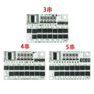 3S 4S 5S BMS 12V 21V 100A Li-ion LMO Ternary Lithium Battery Protection Circuit Board Li-POLYMER Balance Charging Board Module