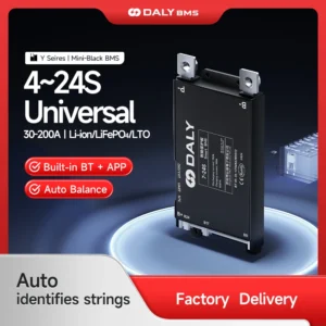 BMS Daly Lifepo4 Daly Smart BMS 4S 6S 8S 12S 13S 14S 16S 17S 20S 24S Bluetooth BMS 30A 40A 60A Lifepo4 Li-Ion LTO Battery