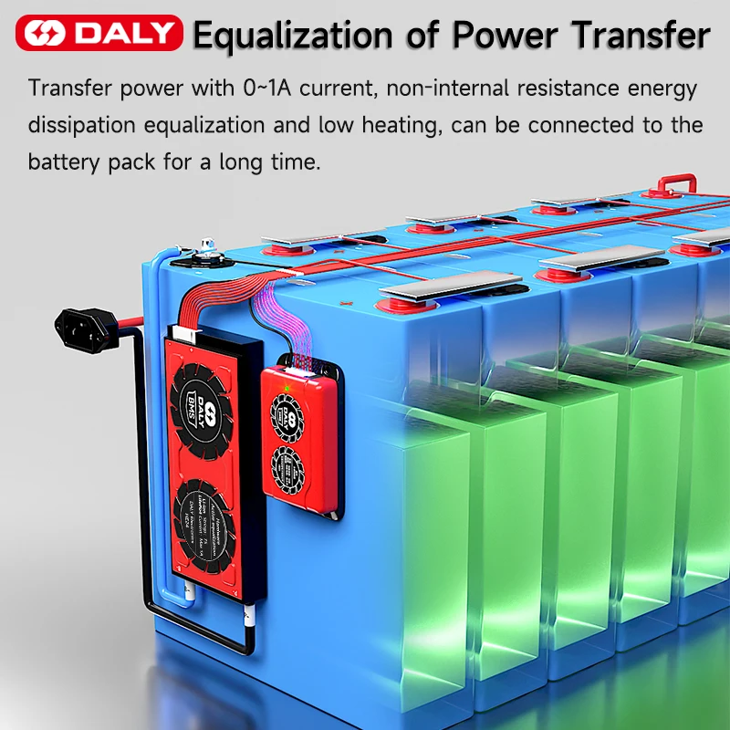 Daly BMS 1A Active Balancer Smart Equalization Lifepo4 Li-ion 18650 Battery equalizer 24V 3S 4S 12V 7S 8S 12s 13S 16S 48V - Image 3