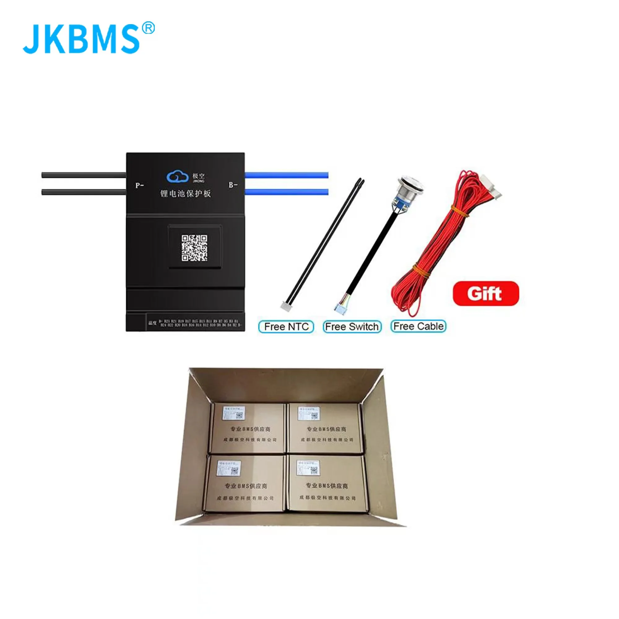 JK BMS BD6A24S12P 120AH 8S 10S 12S 13S 14S 15S 16S 20S 21S 24S with Smart Active Balance Board Li-Ion Lifepo4 120ah Lto Battery - Image 6