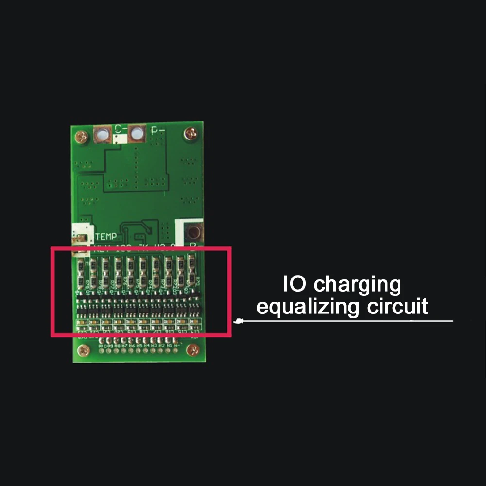10S 36V 30A BMS Lithium Battery Board PCB 18650 Battery Balanced Protection Circuit Board Li-ion Cell Balancer for Electric Car - Image 5