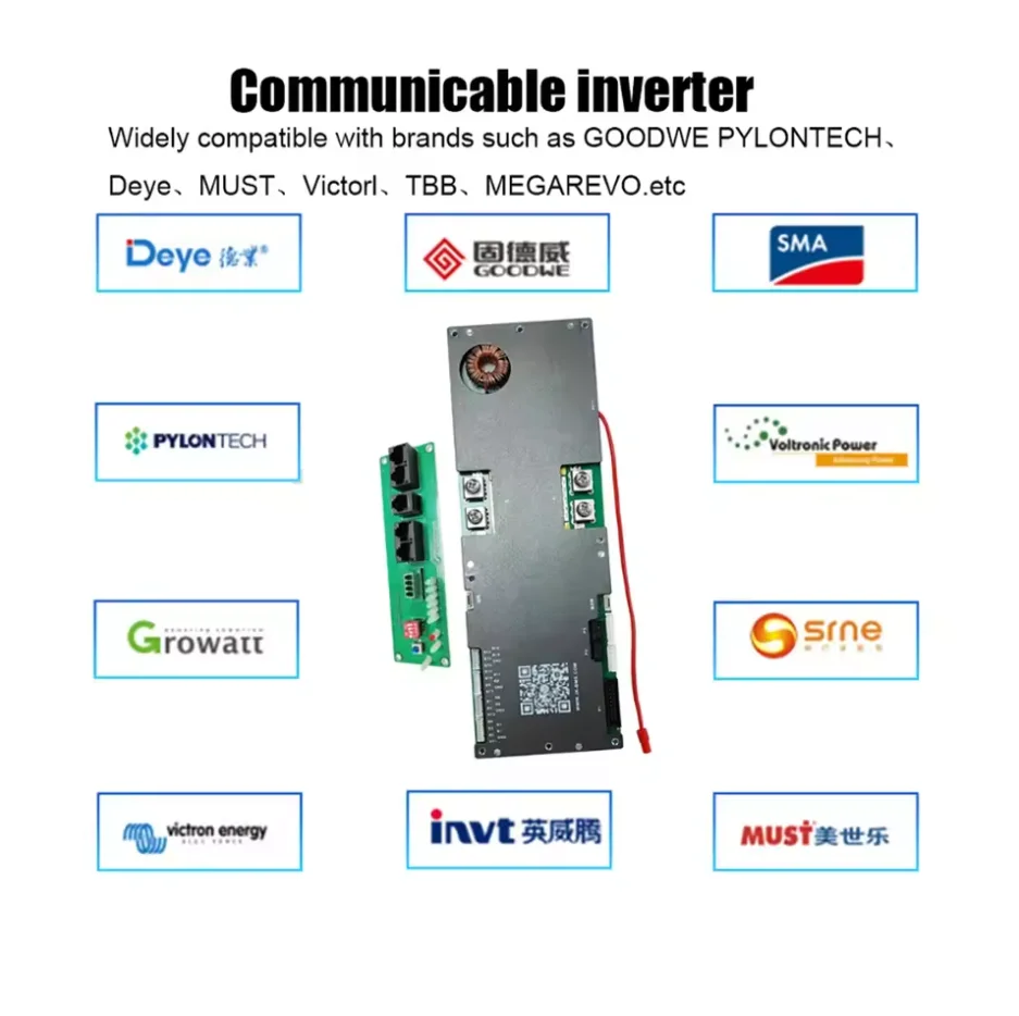 JIKONG V19 Inverter BMS 24V 48V 100A-200A 8S-16S Lifepo4/Li-ion/LTO Home Energy Storage Active Balancer 1A 2A Smart Active BMS - Image 4