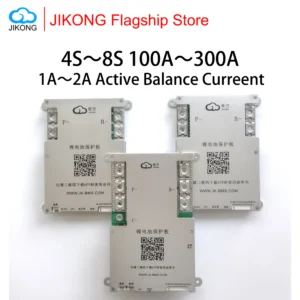 JIKONG Jk Bms Active Balance Bms 8S 12S 13S 14S 16S 17S 20S 24S Smart Bms 60A 80A 100A 150A 200A 600A Lifepo4 Li-Ion Lto Battery