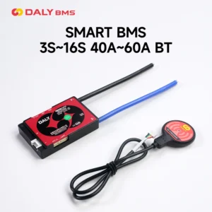 Daly Smart Lifepo4 BMS 4S 8S 16S 24S 12V 24V 48V Li-ion 10S 36V 13S 48V 20S 72V 40A 60A BMS for lithium 18650 battery