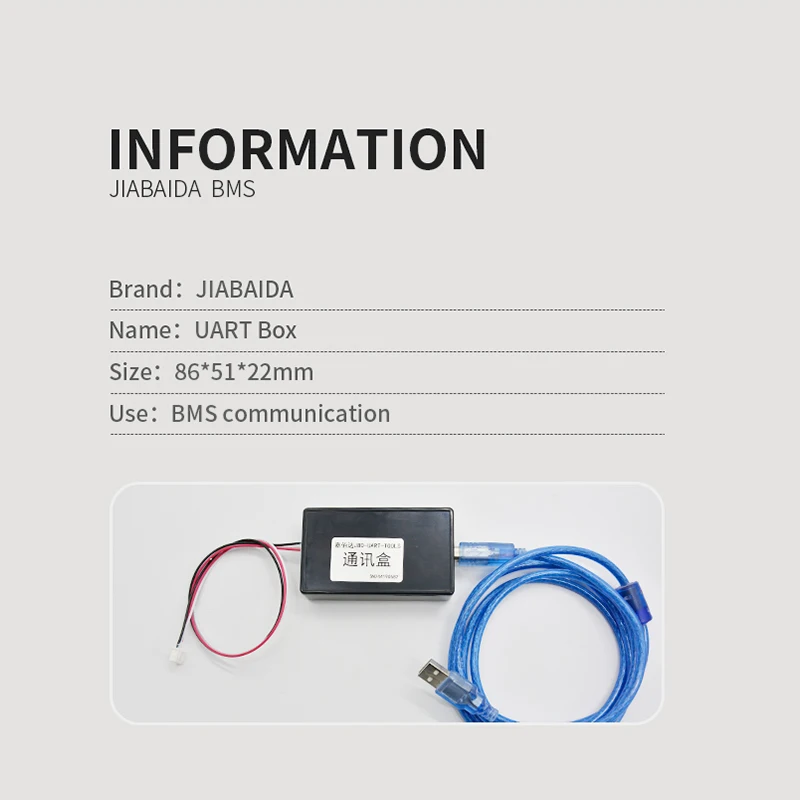 JBD Accessories Bluetooth Module UART RS485 LCD Displayer For Lithium Battery Smart BMS 3S-20S With Communication Function - Image 3