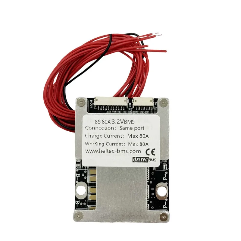 Heltecbms 8s 24v LiFePO4 BMS 6s 7s 24v Balanced 18650/21700 30A 60A 80A 120A 200A 300A 350A Lithium Battery Protection Board - Image 4