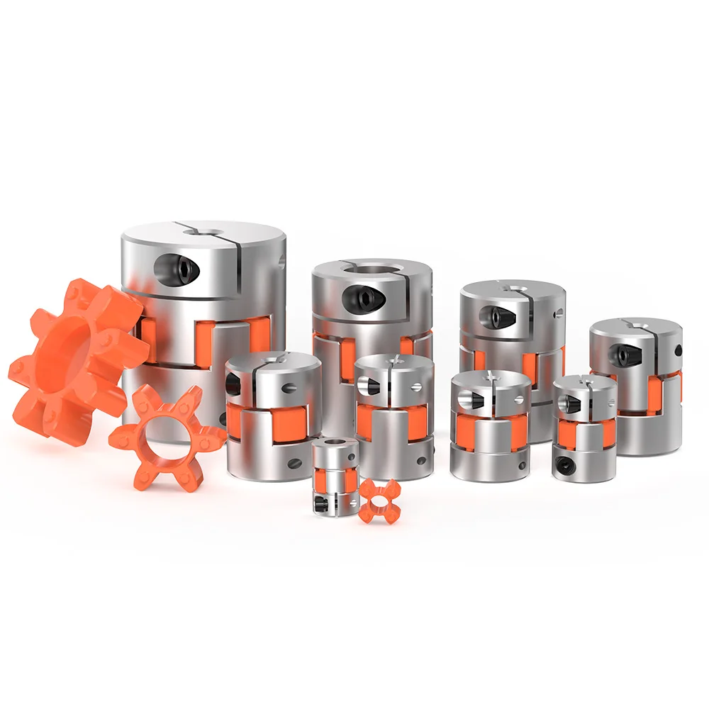 Flexible Shaft Coupler GTRIC Jaw Shaft Coupler D25L35 Spider Flexible Motor Aluminium Flexible Coupling Encoder Connector5/6/6.35/7/8/9/10/11/12/14 mm - Image 6