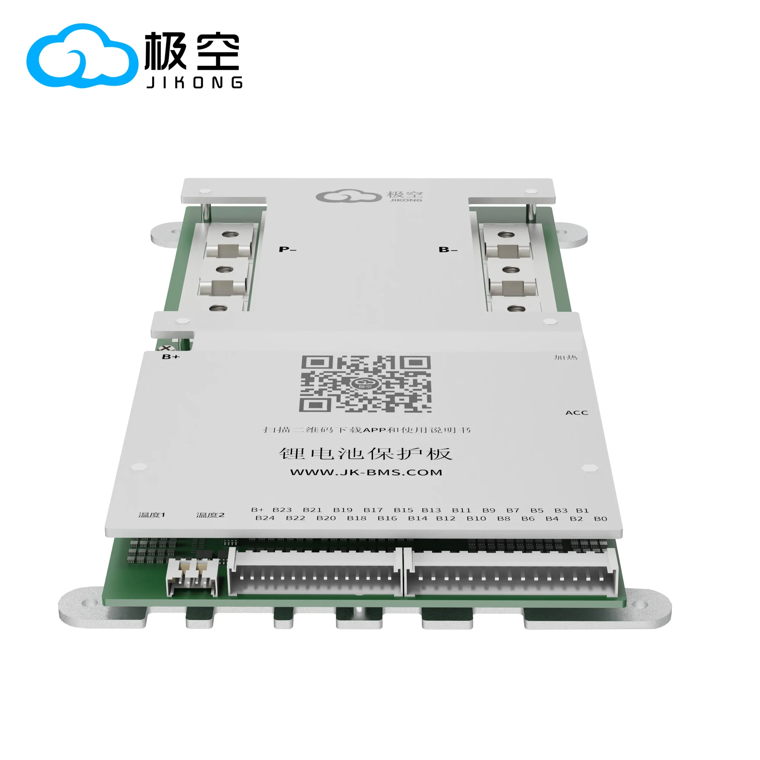 BMS JIKONG B2A24S30P JIKONG JK BMS B2A24S30P Li-ion Lifepo4 LTO 24S 300A BMS 8S 14S 16S 20S 24S BATTERY 24V 36V 60v ACTIVE BALANCE 2A Smart BMS