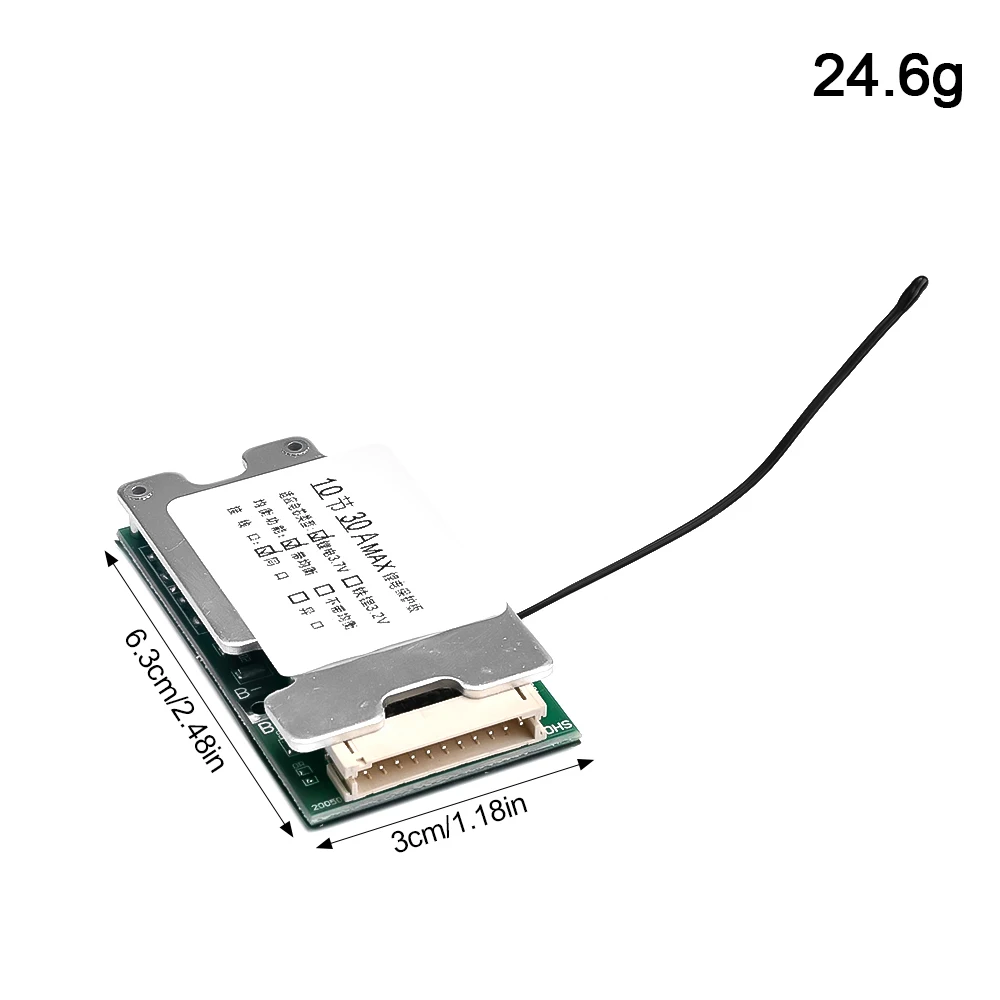 10S 36V 30A BMS Lithium Battery Board PCB 18650 Battery Balanced Protection Circuit Board Li-ion Cell Balancer for Electric Car - Image 6