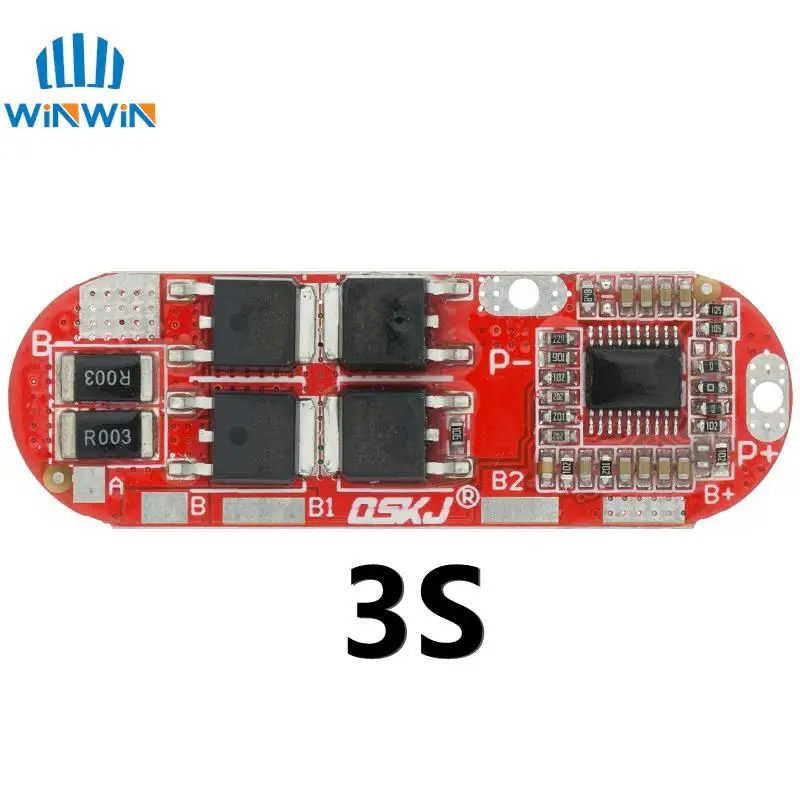 BMS 1S 2S 10A 3S 4S 5S 25A Bms 18650 Li-ion Lipo Lithium Battery Protection Circuit Board Module Pcb Pcm 18650 Lipo Bms Charger - Image 5