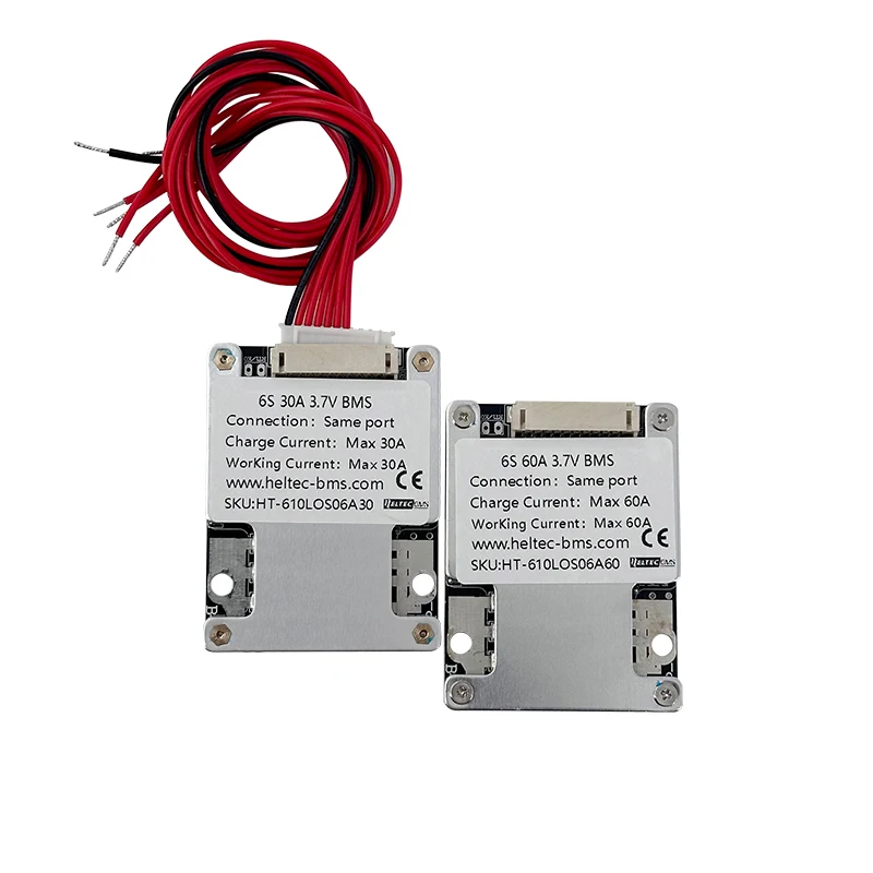 Heltecbms 8s 24v LiFePO4 BMS 6s 7s 24v Balanced 18650/21700 30A 60A 80A 120A 200A 300A 350A Lithium Battery Protection Board - Image 2
