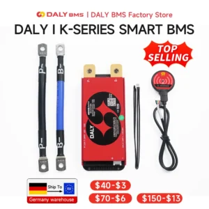 Daly Smart Lifepo4 BMS Board 4S 12V 8S 24V16S 48V 3.2V 100A 60A BMS for 18650 BATTERY PACK BT UART RS485 CANBUS Communication