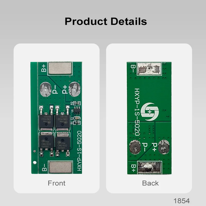 BMS 1S 12A 20A 25A 3.7V Lithium Battery Protection Board 18650 4.2V Charging Voltage/Short Circuit/Overcharge Prevention - Image 3