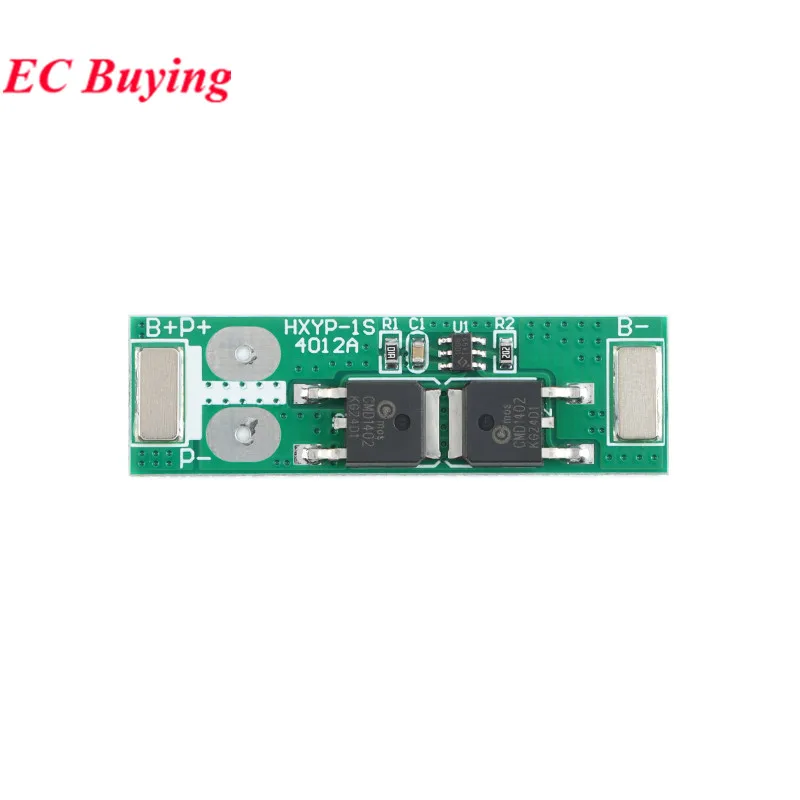 BMS 1S 3.7V 4.2V 18650 Lithium Battery Protection Board 12A 20A 25A Lion PCB Charging Voltage/Short Circuit/Overcharge Protect - Image 2