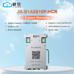 BMS JIKONG BMS B1A8S10P BMS HEAT CANBUS RS485 4S 5S 6S 7S 8S 12V 24V BATTERY WITH 1A ACTIVE BALANCE BMS lifepo4 Li-ion LTO