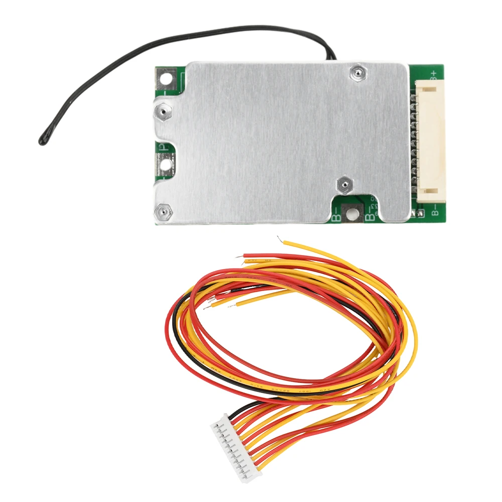BMS 10S 36V 30A Lithium Battery Charge Board PCB 18650 Battery Balanced Protection Board Li-ion Cell Balancer for Electric Car - Image 3