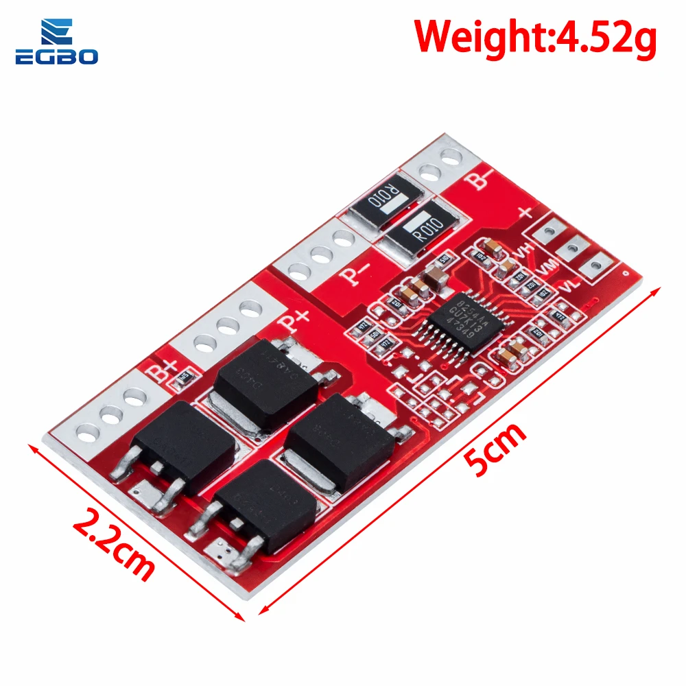 4S 30A BMS Module for 18650 Li-ion Batteries - High-Current Protection Board (14.4V/14.8V/16.8V) with Overcharge & Short Circuit - Image 6