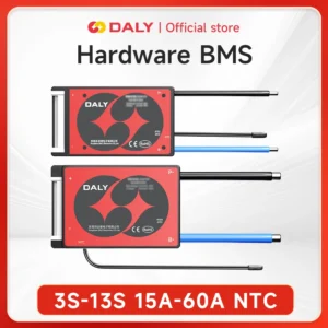DALY BMS 10S 36V Li-ion BMS with NTC 7S 24V 13S 48V for 3.7V Power Battery 18650 3.2V Lifepo4 4S 12V 8S 24V E-bike BMS