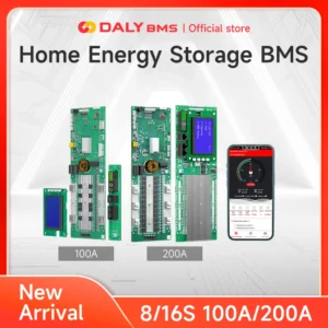 Daly Inverter BMS Smart BMS Lifepo4 8S 24V 16S 48V 100A 200A for Home Energy Storage For deye pylon victron
