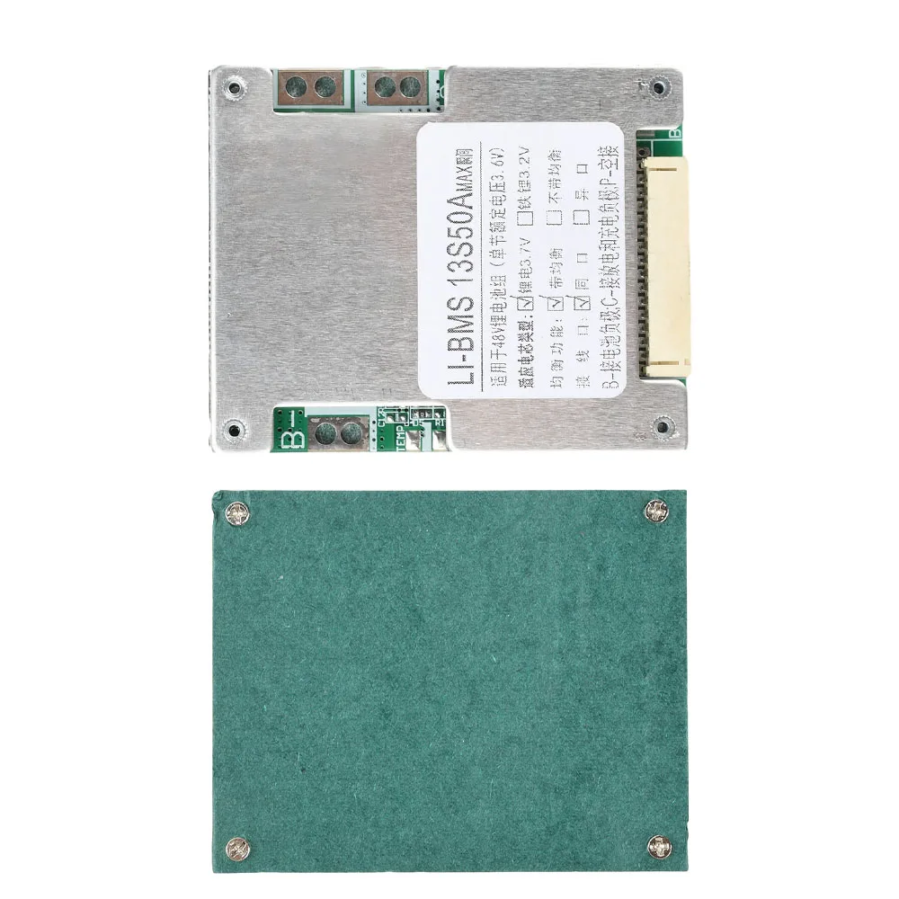 BMS 13S 48V 50A 18650 Li-ion Lithium Battery Pack Protection PCB Board Electronics For Electric Car Battery Car Balance Vehicle - Image 5