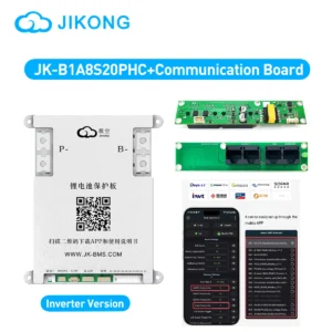 JIKONG JK-B1A8S10PHC JK-B2A8S20PHC JKBMS Inverter Protocol Version Active JK BMS 4S/8S Lifepo4 Li-Ion Lto Battery HEAT CAN