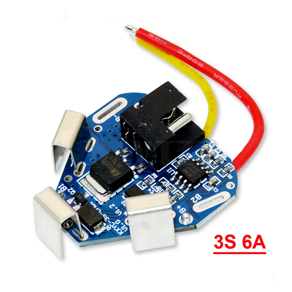 3S 6A 8A 10A 20A 25A 30A 40A 60A Li ion Lithium Battery 18650 Charger PCB BMS Protection Board For Drill Motor Lipo Cell Module - Image 3
