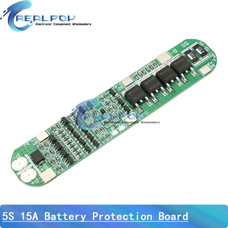 1S 2S 3S 4S 5S 6S 3A 15A 20A 30A Li-ion Lithium Battery 18650 Charger PCB BMS Protection Board For Drill Motor Lipo Cell Module - Image 2