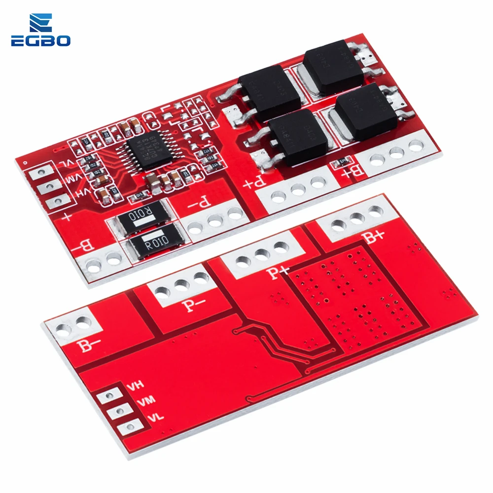 4S 30A BMS Module for 18650 Li-ion Batteries - High-Current Protection Board (14.4V/14.8V/16.8V) with Overcharge & Short Circuit - Image 5