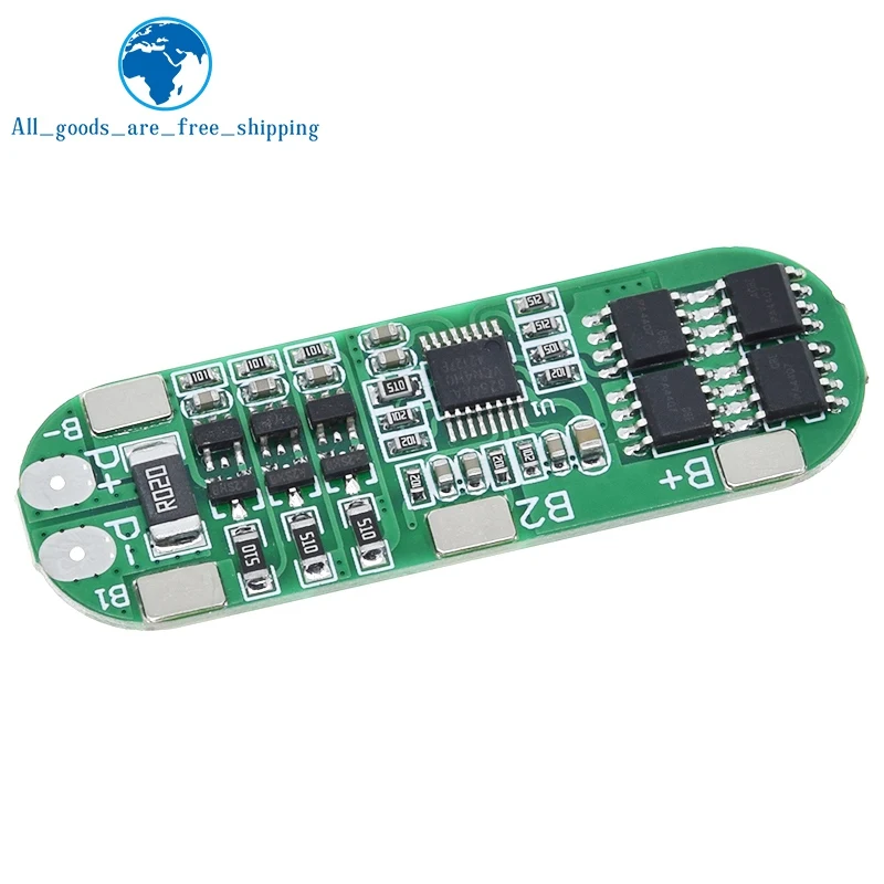 1/5pcs 3S 10A 12V Lithium Battery Charger Protection Board For 18650 Li-ion Battery Cell Charging BMS 11.1V 12.6V With Balanced - Image 5
